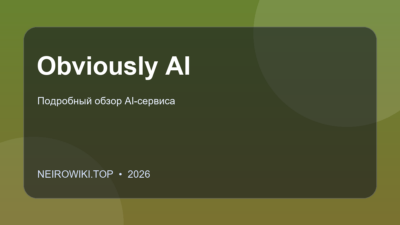 Obviously AI